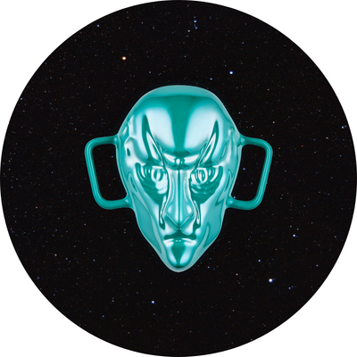 Le Creuset Star Trek Balok Mini Cocotte Pearlized Bleu Riviera 300ml